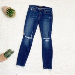 Joe's Jeans Distressed Skinny Ankle Jean Size 28